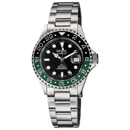 Front view of Gevril Wall Street Men's Automatic Watch 4955A