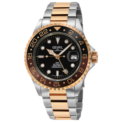 Front view of Gevril Wall Street Men's Automatic Watch 4957A