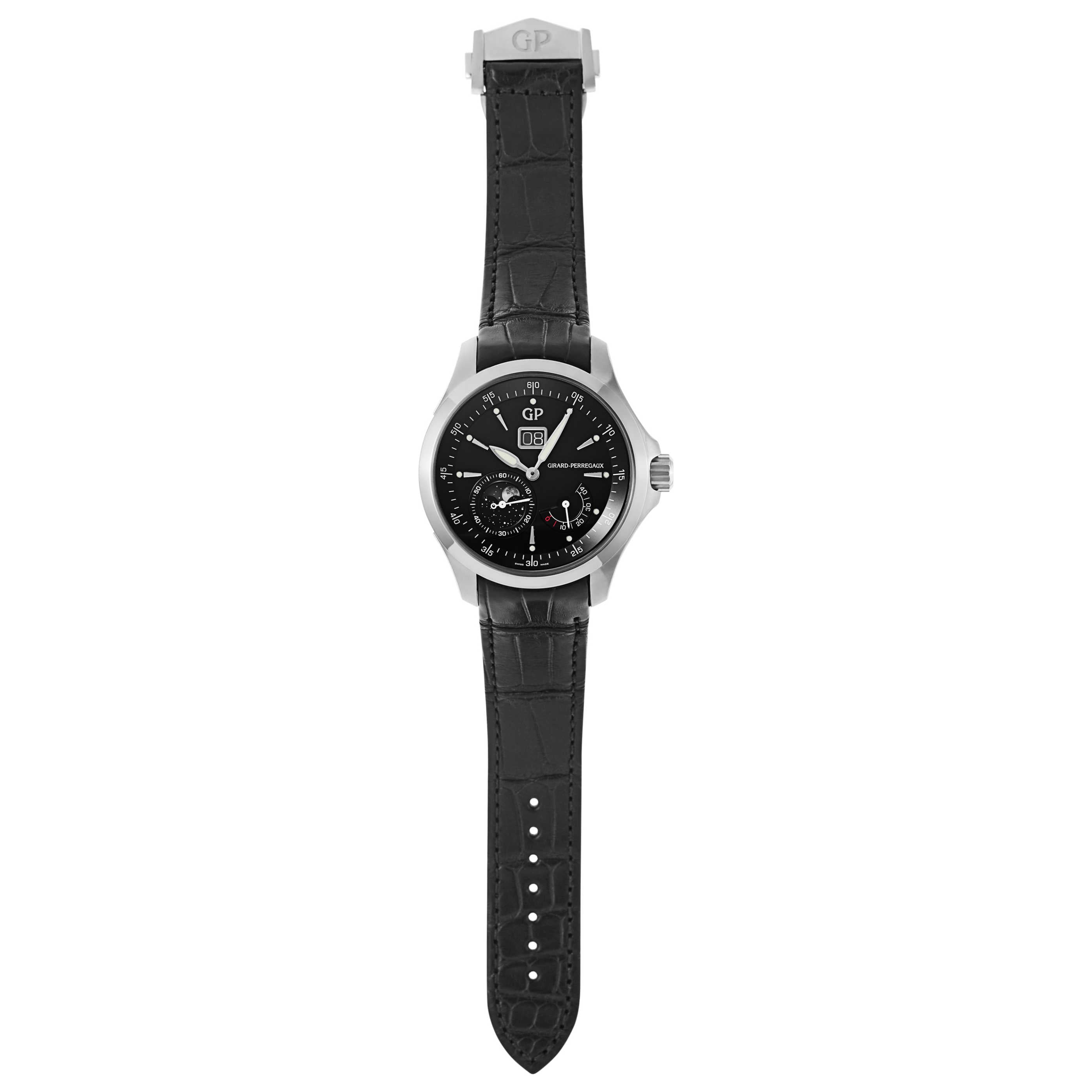 Girard-Perregaux Traveller Large Date Moonphases Men's Watch 49650