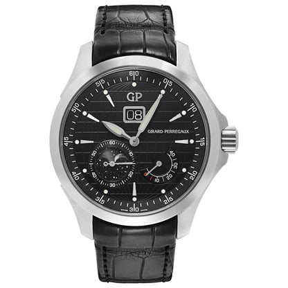 Front view of Girard-Perregaux Traveller Men's Automatic Watch 49650-11-632-BB6A