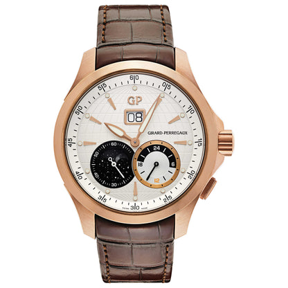 Front view of Girard-Perregaux Traveller Men's Automatic Watch 49655-52-131-BB6A