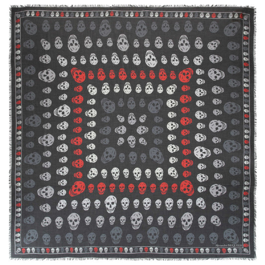 Front view of Alexander McQueen Fashion Scarves 496827-3418Q-1062-NS
