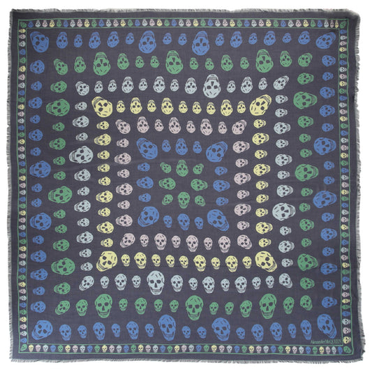 Front view of Alexander McQueen Fashion Scarves 496827-3418Q-4166-NS