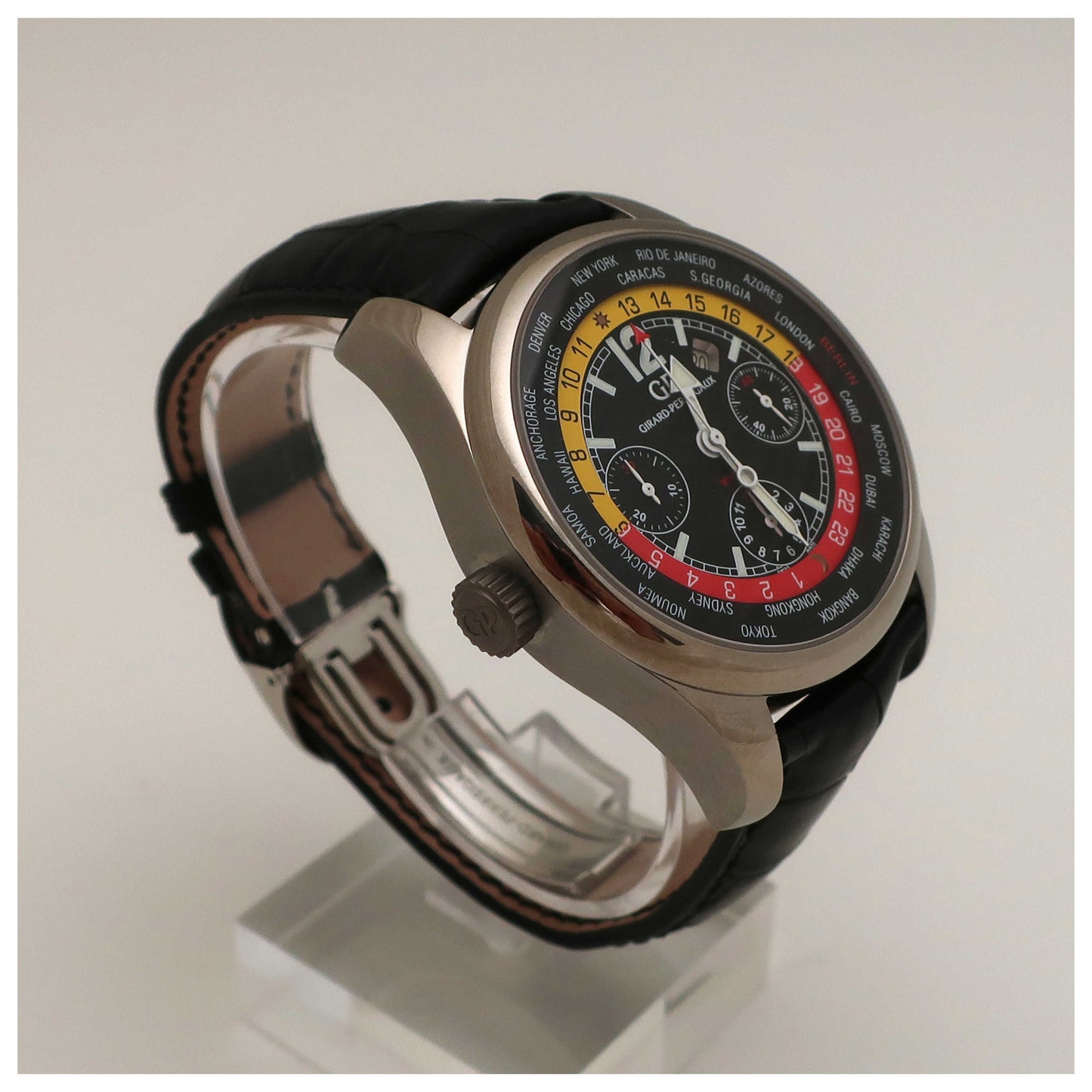 Girard-Perregaux Worldtimer WW.TC Men's Automatic Watch 49800-22-654-BA6A-SD - Image #3