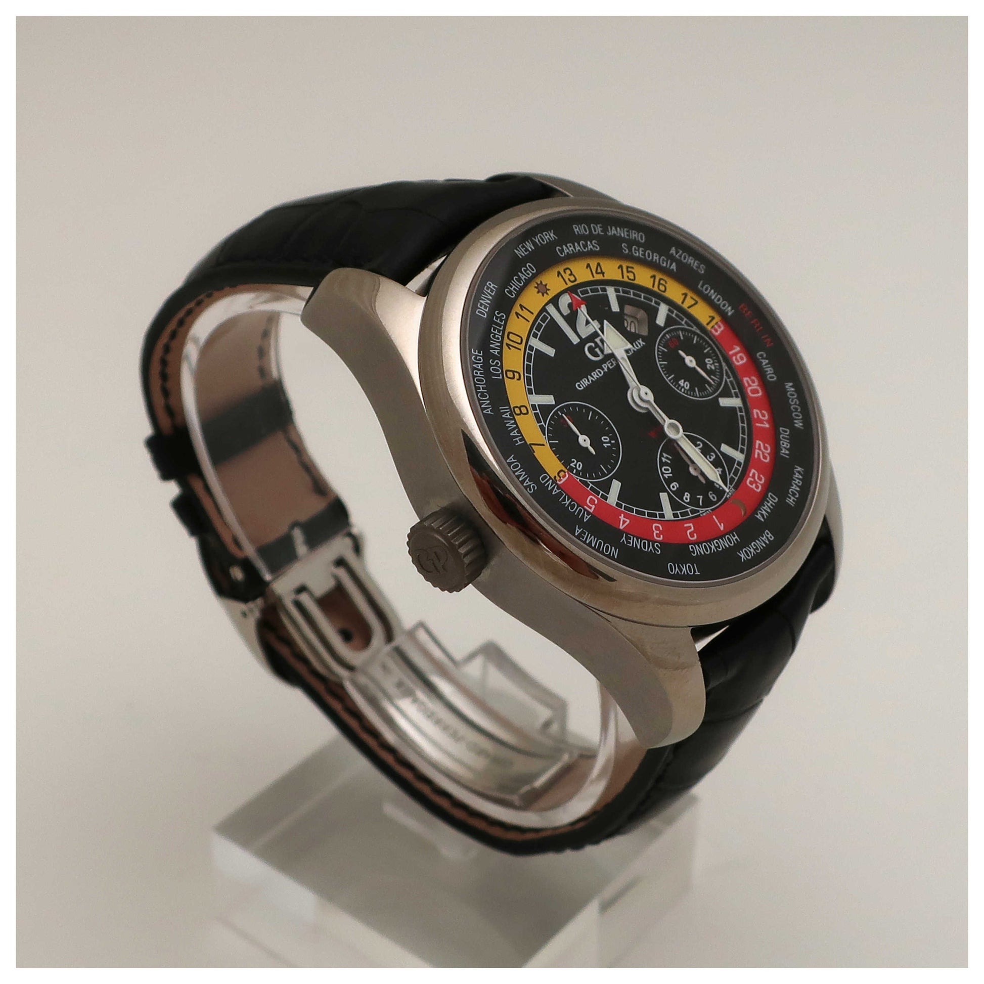 Girard-Perregaux Worldtimer WW.TC Men's Automatic Watch 49800-22-654-BA6A-SD - Image #3