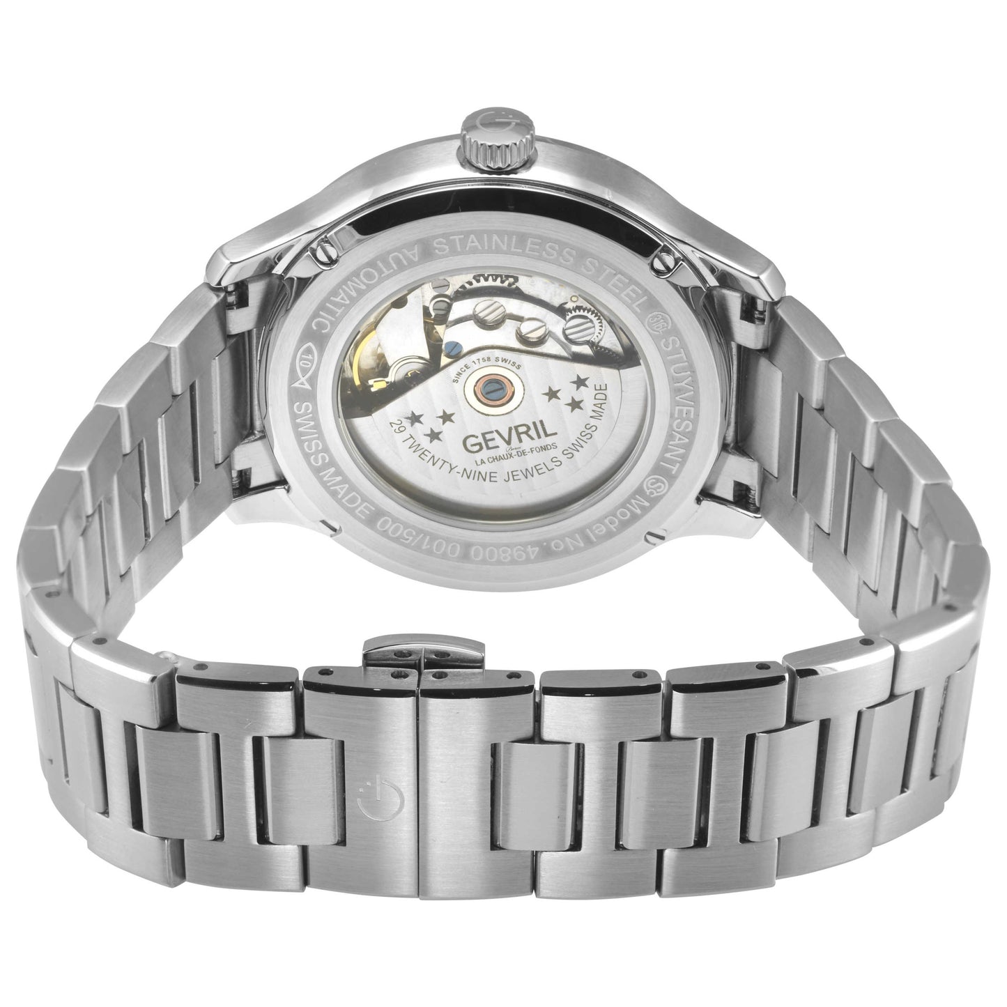 Gevril Stuyvesant Men's Automatic Watch 49800B - Image #2