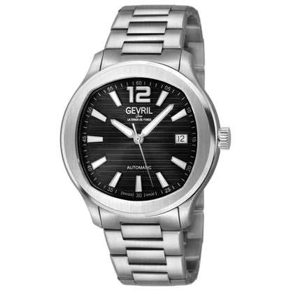 Front view of Gevril Stuyvesant Men's Automatic Watch 49800B