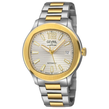 Front view of Gevril Stuyvesant Men's Automatic Watch 49804B