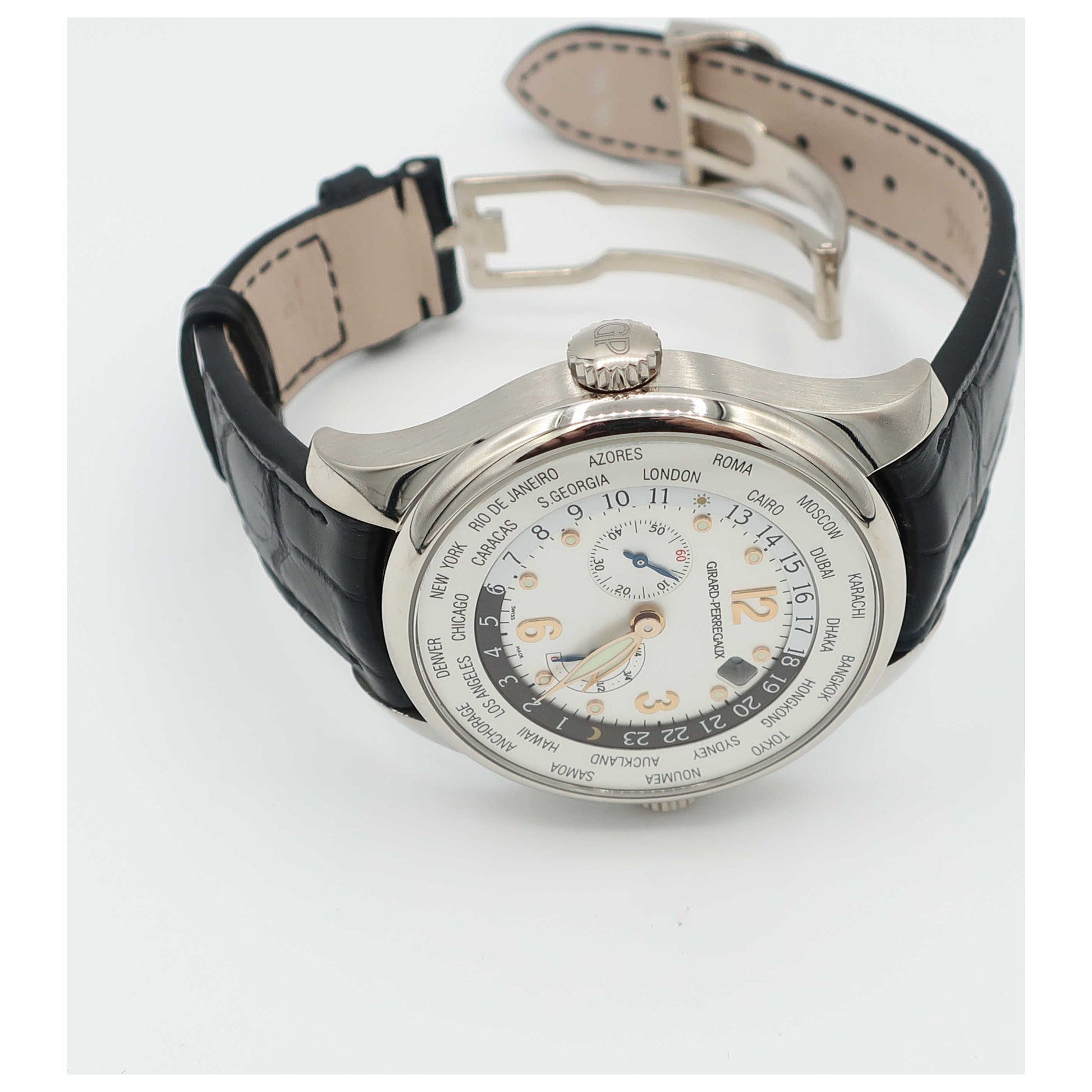 Girard-Perregaux Worldtimer WW.TC Men's Automatic Watch 49850-53-151-BA6A-SD - Image #8