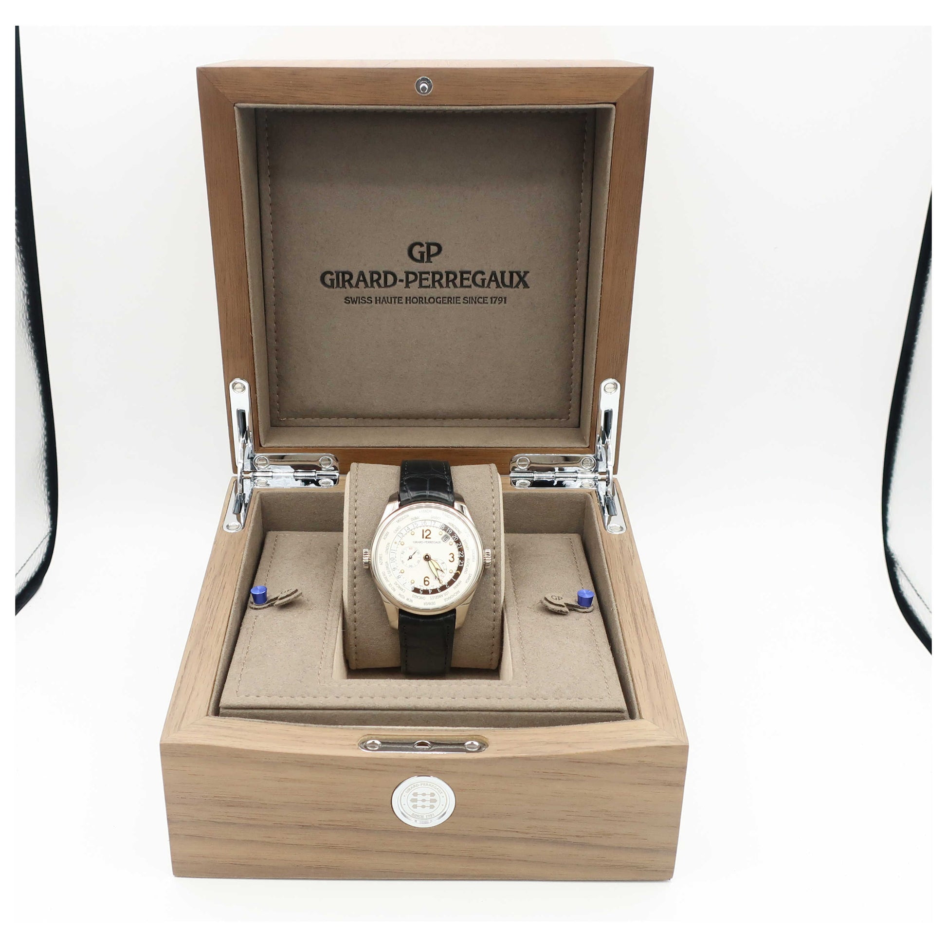 Girard-Perregaux Worldtimer WW.TC Men's Automatic Watch 49850-53-151-BA6A-SD - Image #6