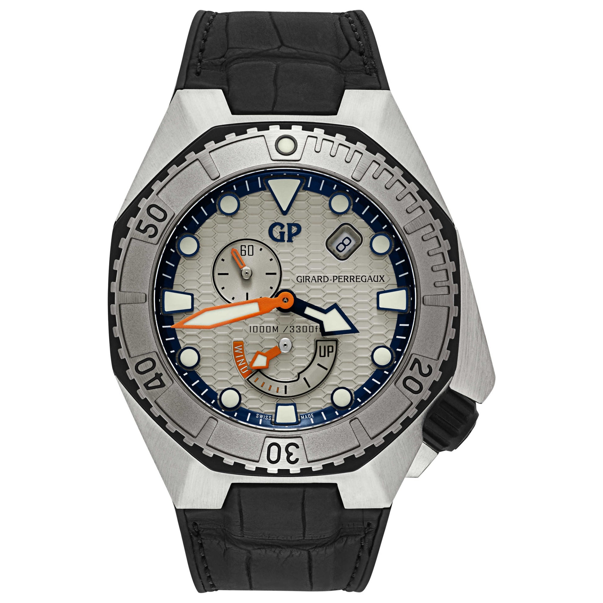 Front view of Girard-Perregaux Hawk Men's Automatic Watch 49960-11-131-BB6A
