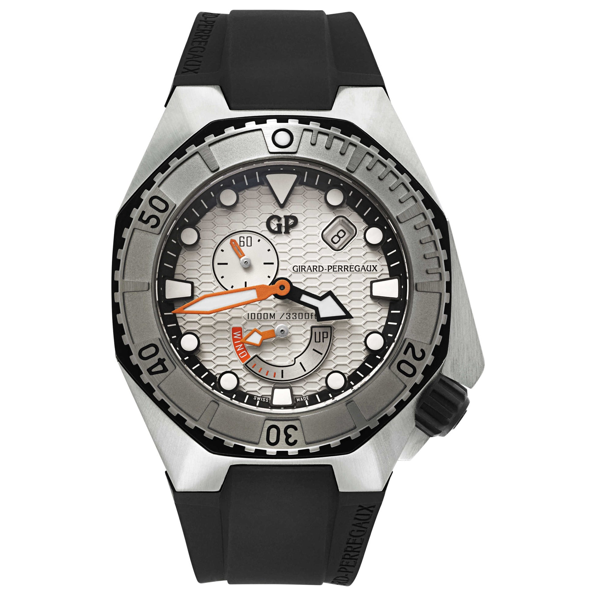 Front view of Girard-Perregaux Hawk Men's Automatic Watch 49960-11-131-FK6A