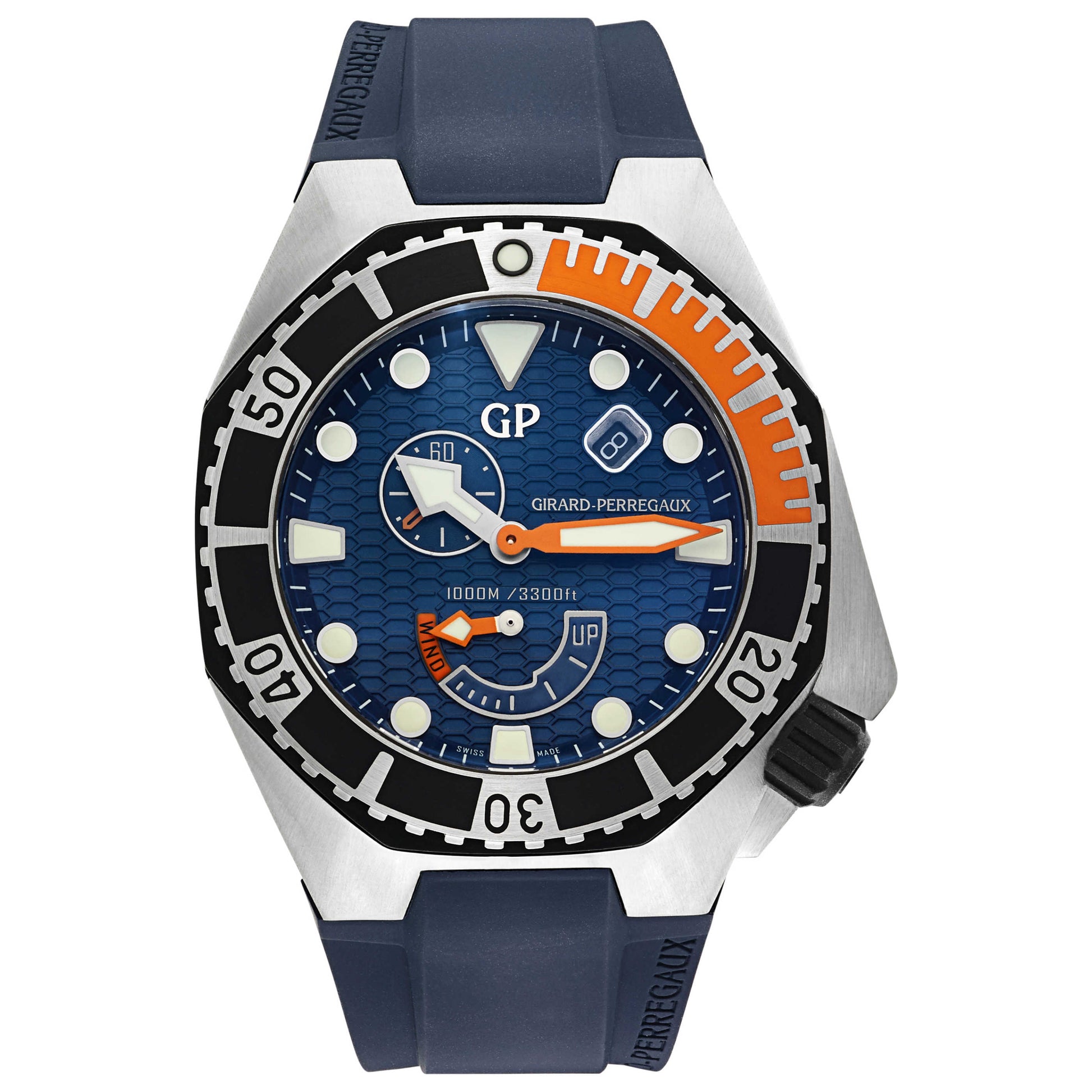 Front view of Girard-Perregaux Hawk Men's Automatic Watch 49960-19-431-FK4A