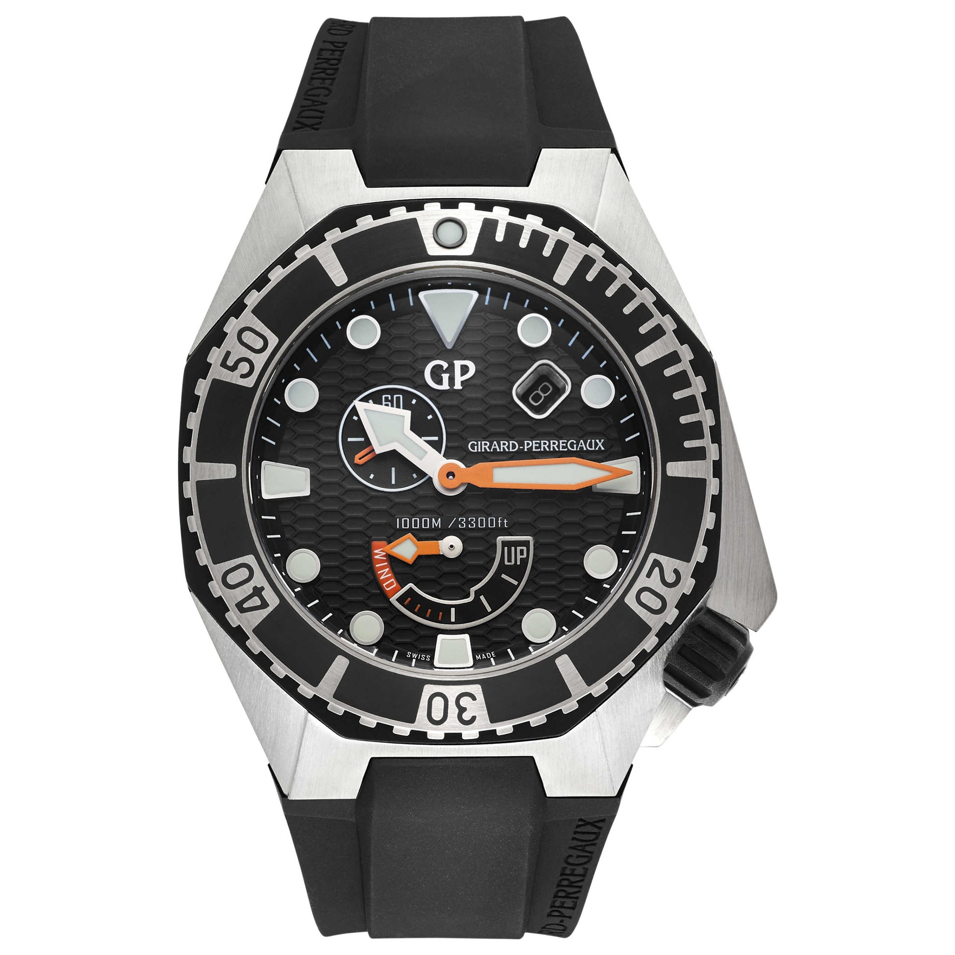 Front view of Girard-Perregaux Hawk Men's Automatic Watch 49960-19-631-FK6A