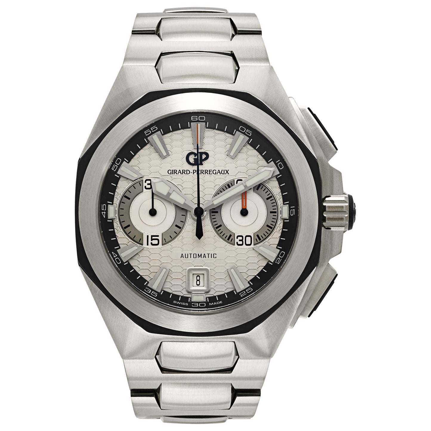 Front view of Girard-Perregaux Hawk Men's Automatic Watch 49970-11-131-11A