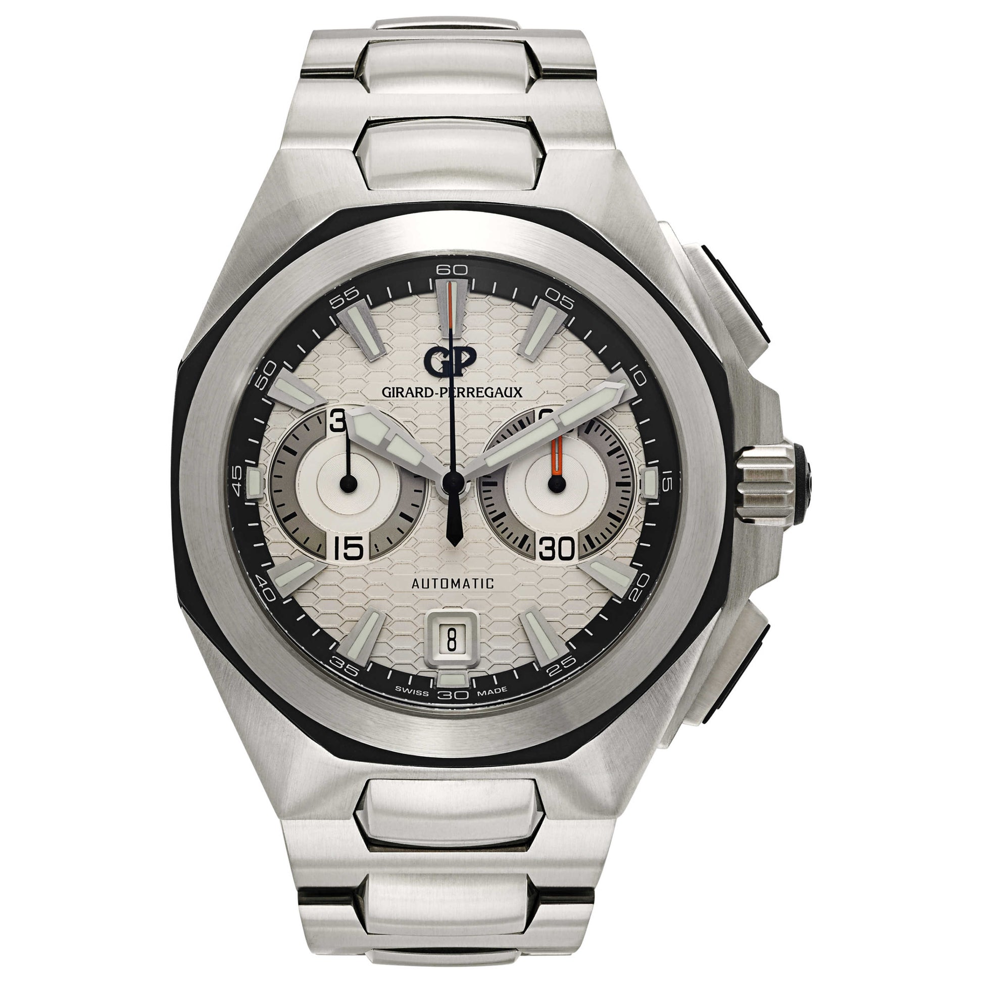 Front view of Girard-Perregaux Hawk Men's Automatic Watch 49970-11-131-11A