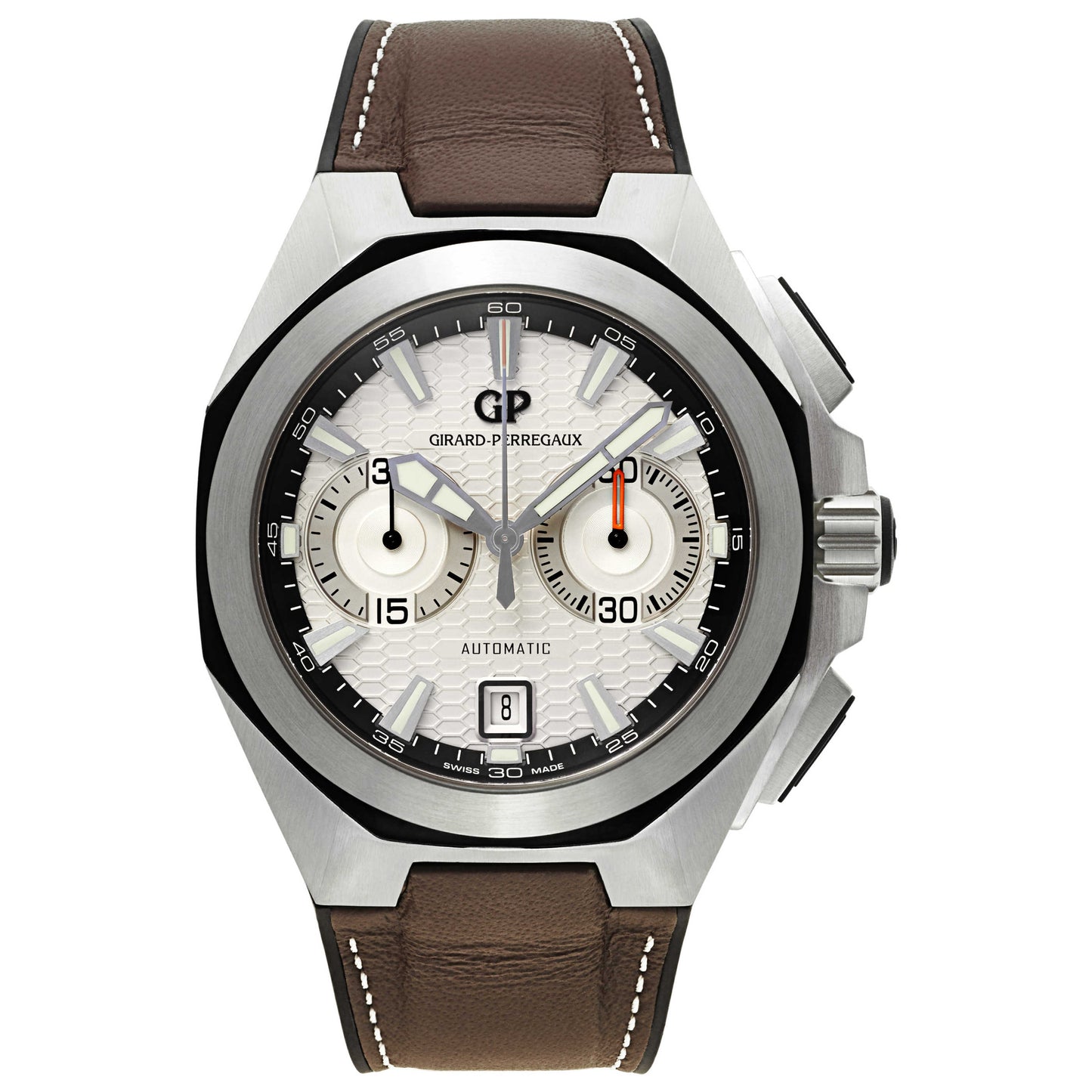 Front view of Girard-Perregaux Hawk Men's Automatic Watch 49970-11-131-HDBA