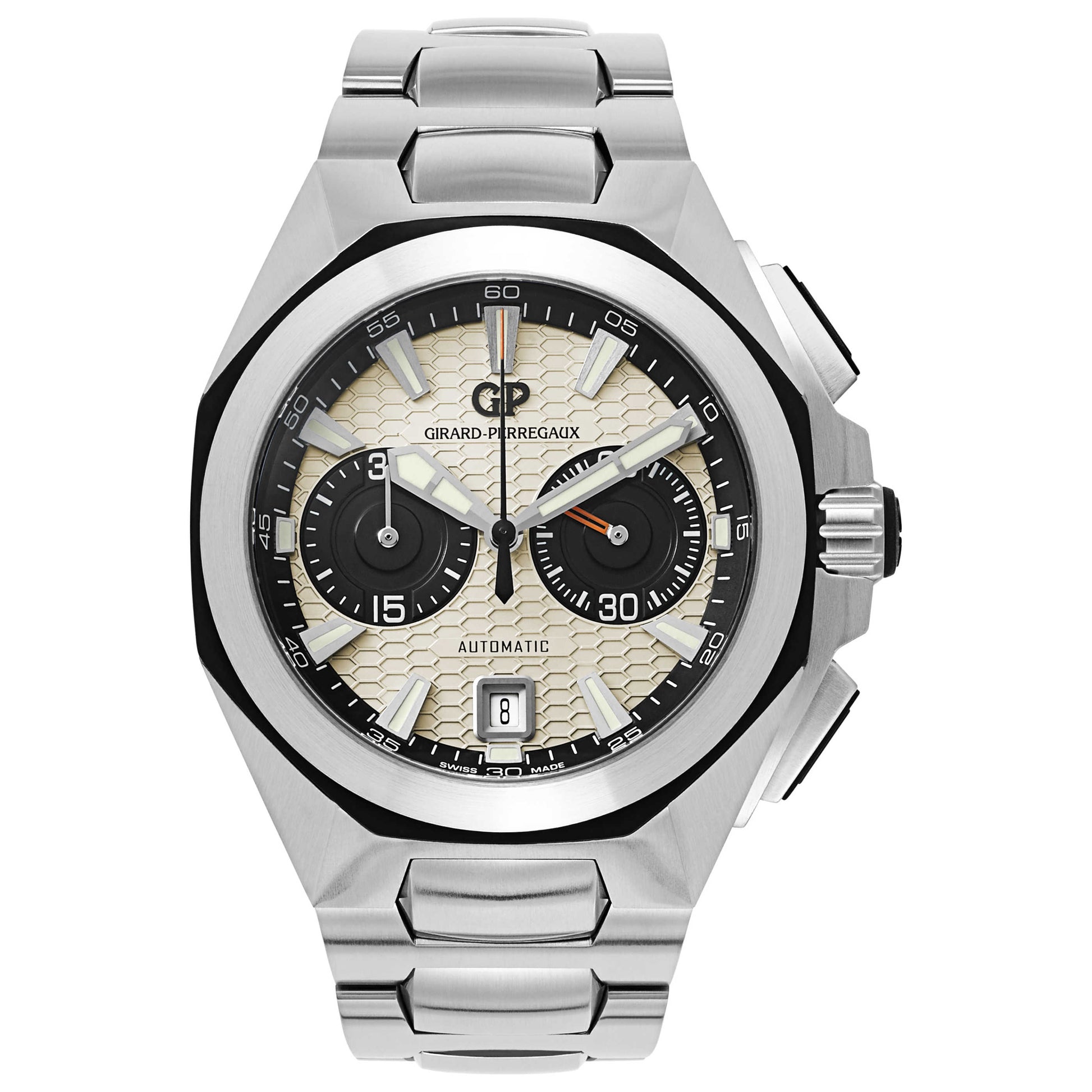 Front view of Girard-Perregaux Hawk Men's Automatic Watch 49970-11-133-11A