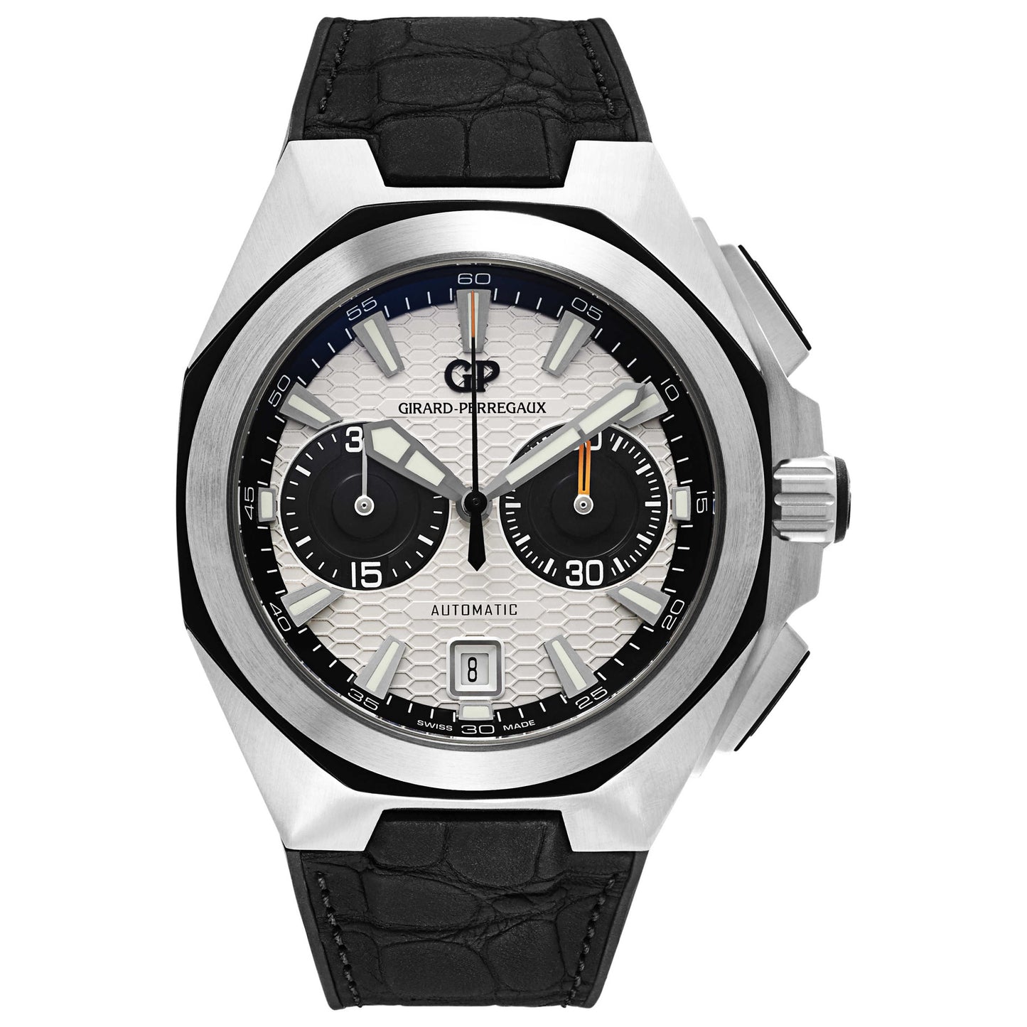 Front view of Girard-Perregaux Hawk Men's Automatic Watch 49970-11-133-BB6A