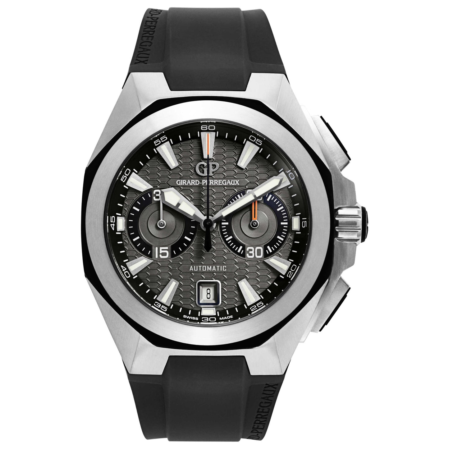 Front view of Girard-Perregaux Hawk Men's Automatic Watch 49970-11-231-FK6A