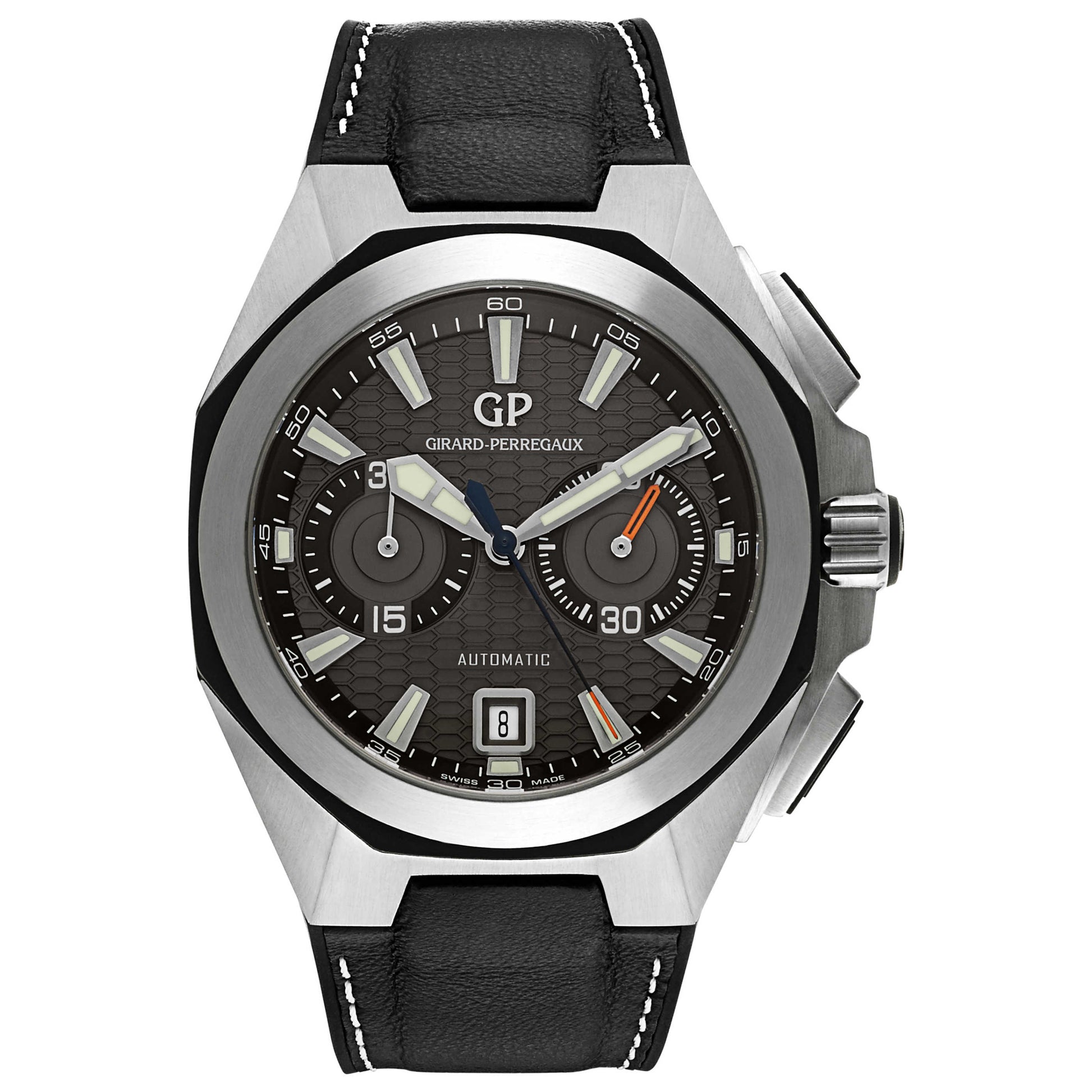 Front view of Girard-Perregaux Hawk Men's Automatic Watch 49970-11-231-HD6A