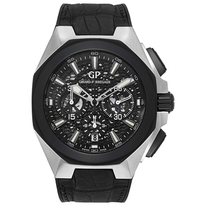Front view of Girard-Perregaux Hawk Men's Automatic Watch 49971-37-631-BB6A
