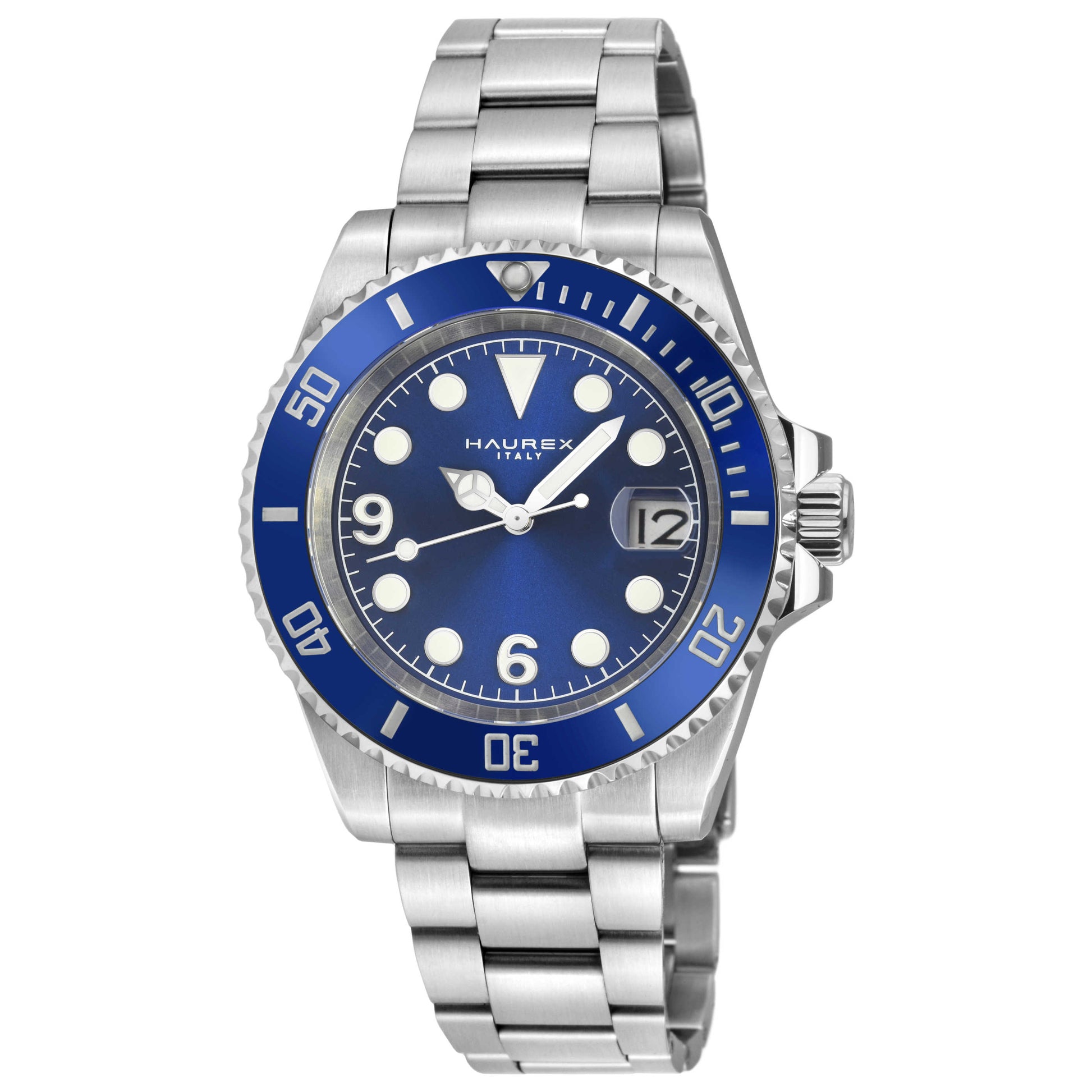 Front view of Haurex Barracuda Men's Automatic Watch 4A512UBB