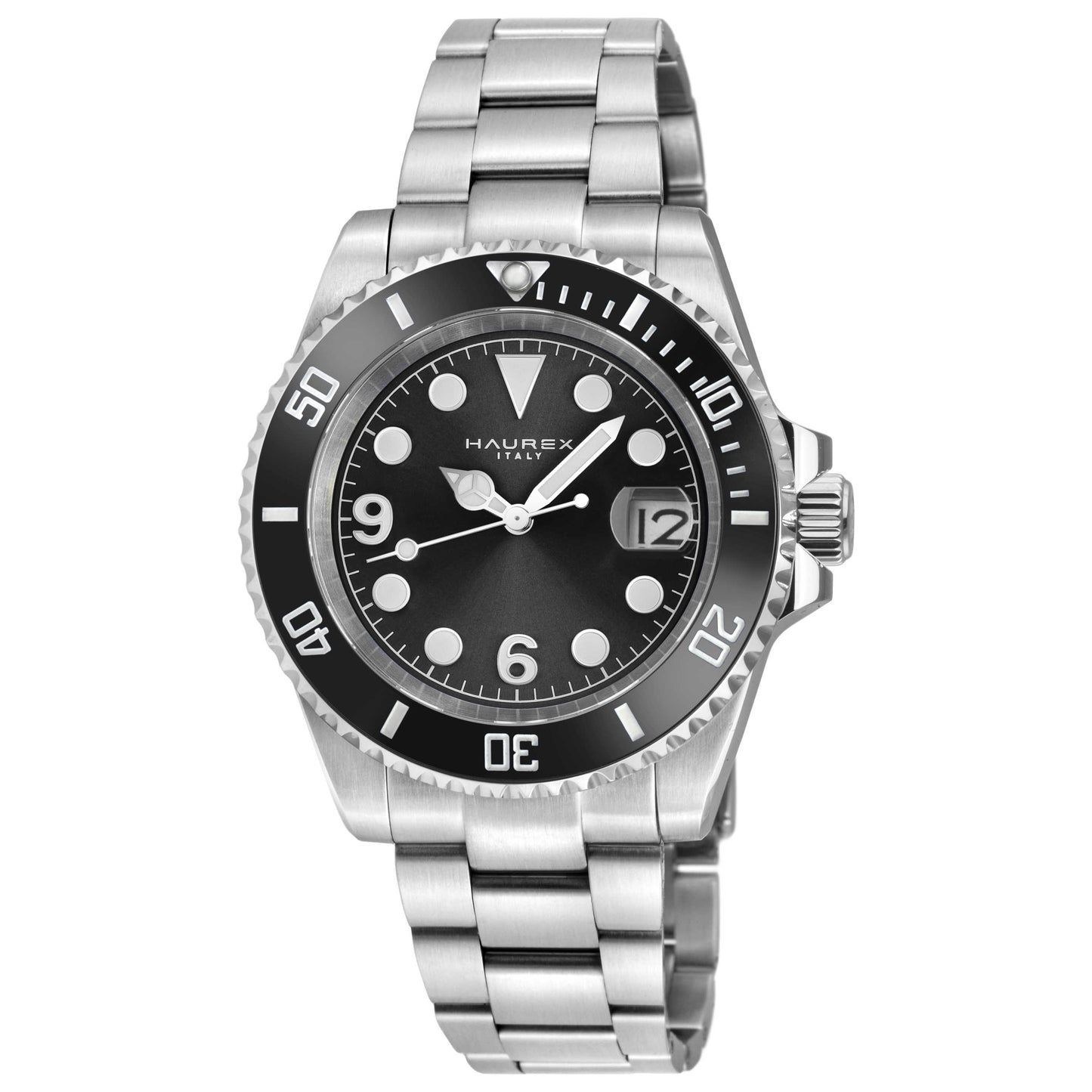 Front view of Haurex Barracuda Men's Automatic Watch 4A512UNN