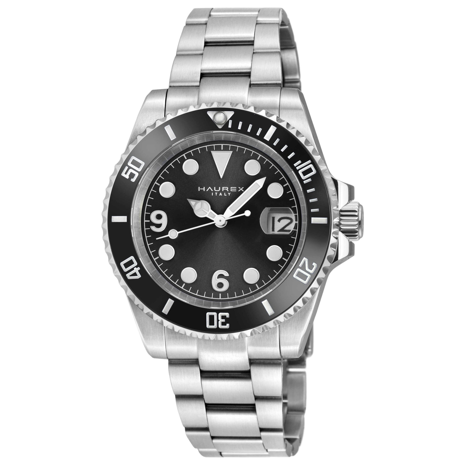 Front view of Haurex Barracuda Men's Automatic Watch 4A512UNN