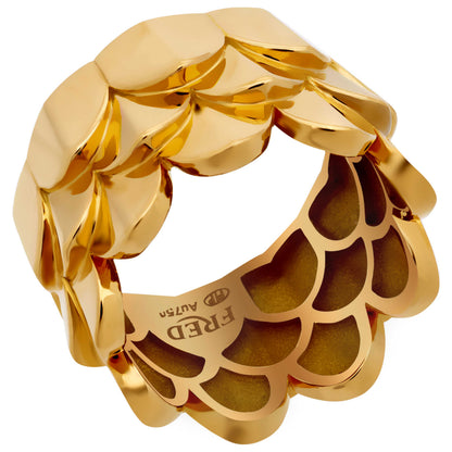 Fred of Paris Une Ile D'or Women's Ring 4B0746-053 - Image #2