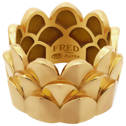 Fred of Paris Une Ile D'or Women's Ring 4B0746-053 - Image #4
