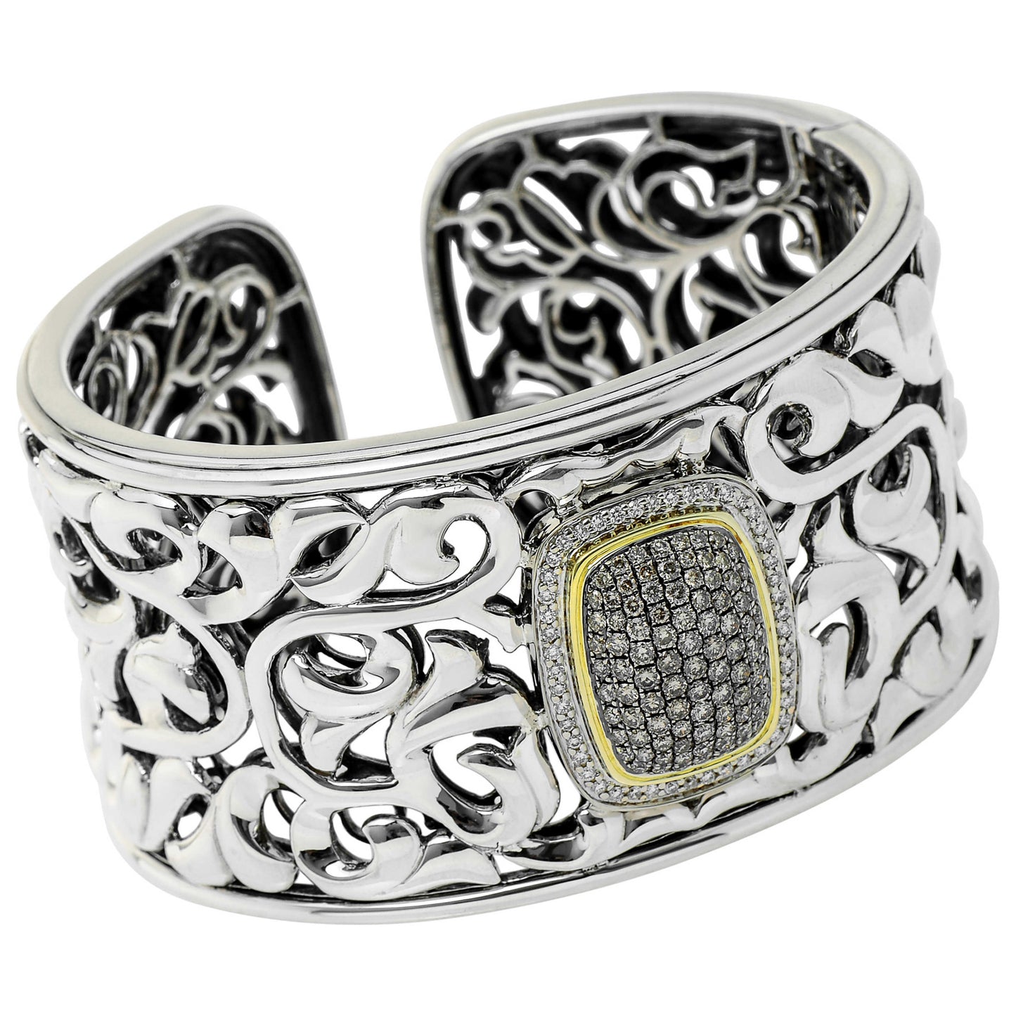 Front view of Charles Krypell Elegant Women's Bracelet 5-6652-SBRP