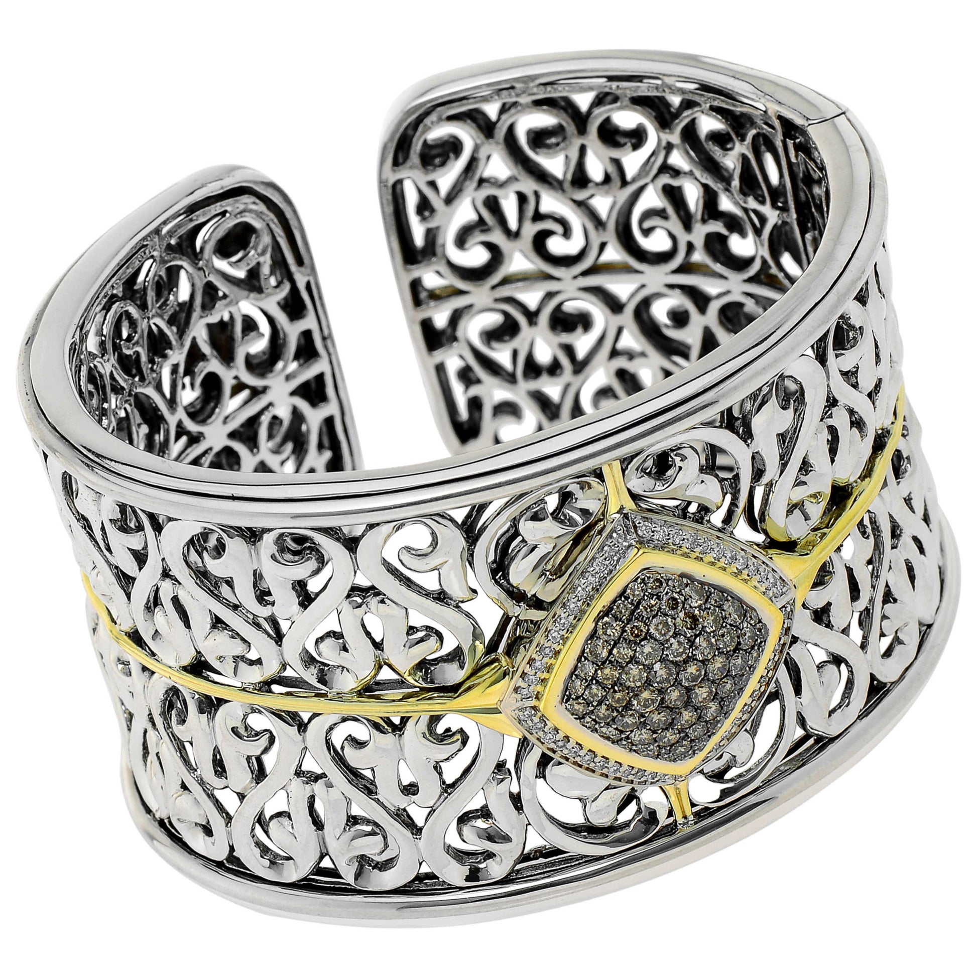 Front view of Charles Krypell Elegant Women's Bracelet 5-6653-SBRP