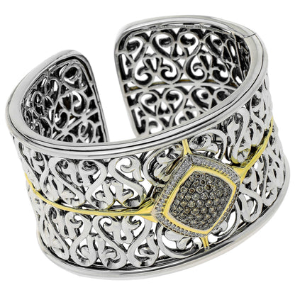 Front view of Charles Krypell Elegant Women's Bracelet 5-6653-SBRP