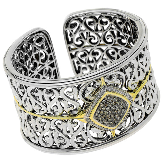 Front view of Charles Krypell Elegant Women's Bracelet 5-6653-SBRP