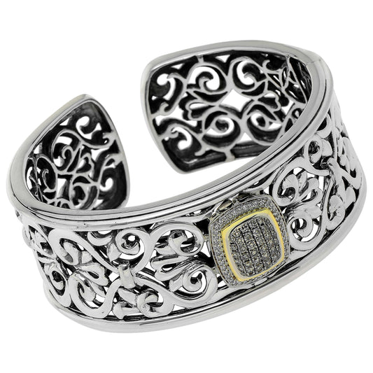 Front view of Charles Krypell Elegant Women's Bracelet 5-6657-SBRP