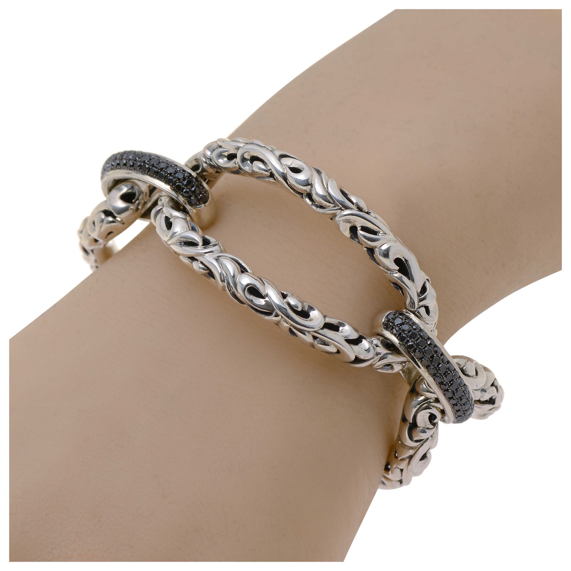 Charles Krypell Elegant Women's Bracelet 5-6701-sblkp - Image #4