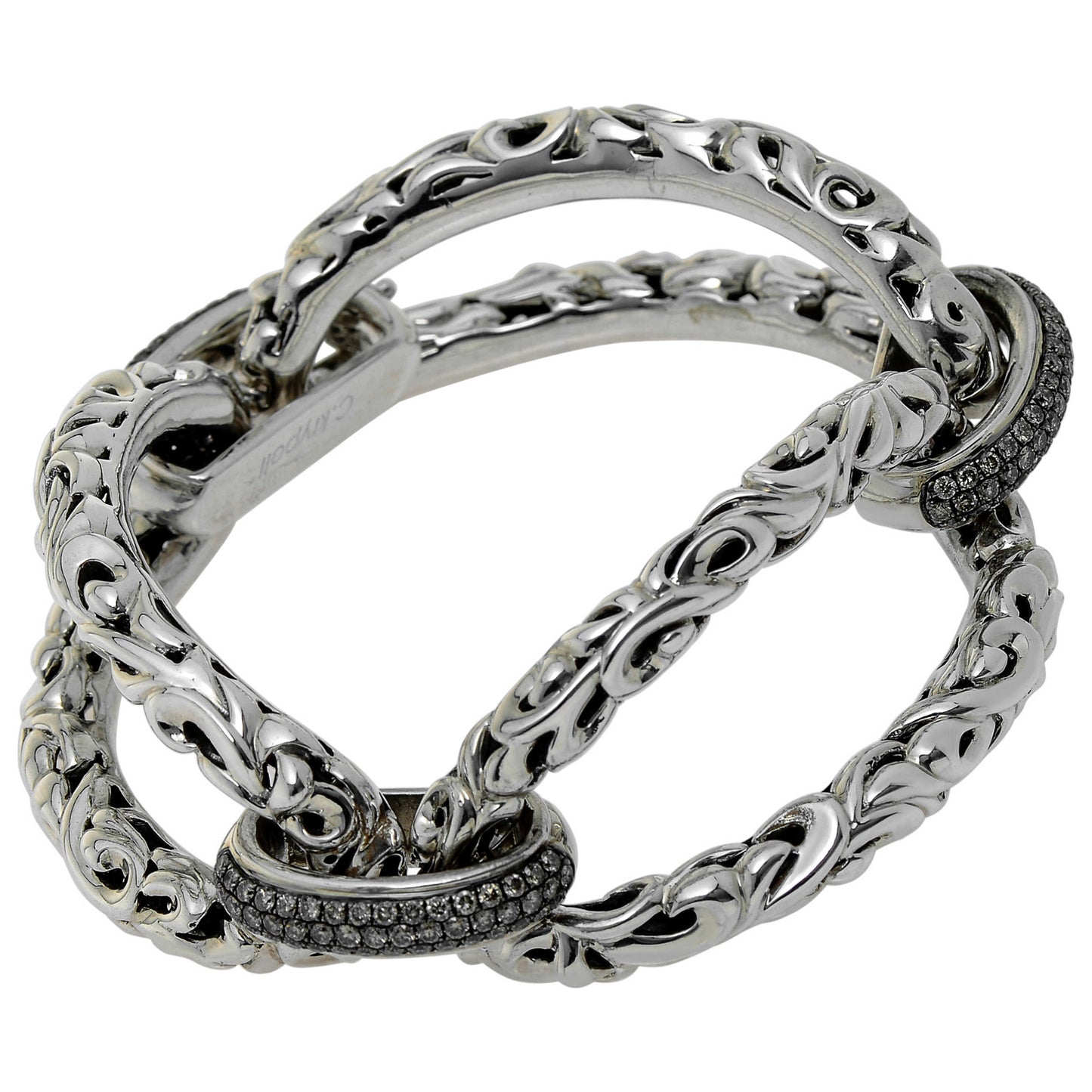 Front view of Charles Krypell Elegant Women's Bracelet 5-6701-sbrp