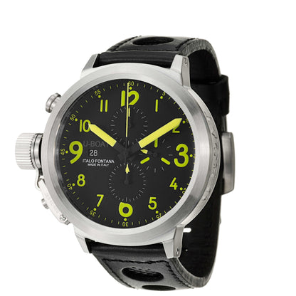 Front view of U-Boat Flight Deck Men's Automatic Watch 50-CAS-Y