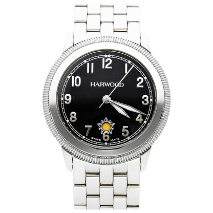 Front view of Harwood Classic Men's Automatic Watch 500-10-11-M