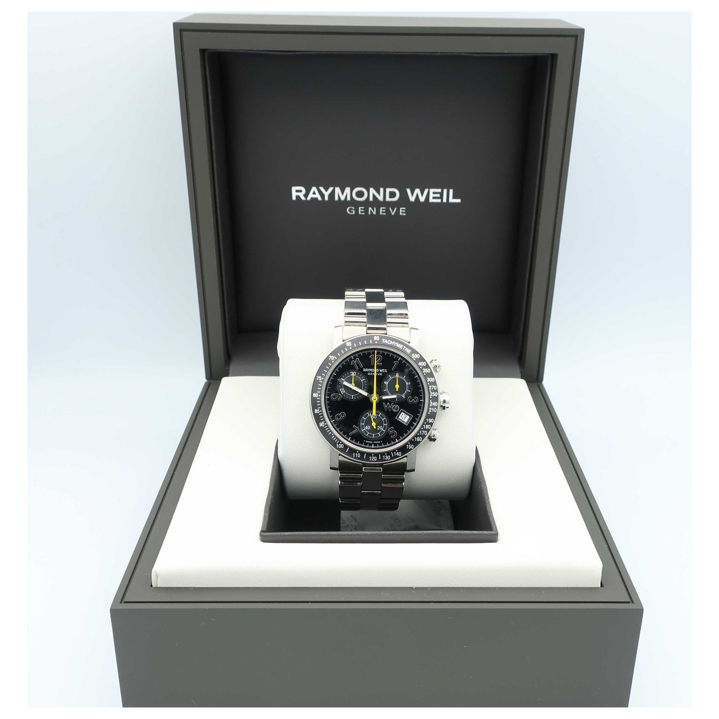 Raymond Weil W1 Men's Swiss Quartz (Battery-Powered) Watch 5000T-BK-SD - Image #6