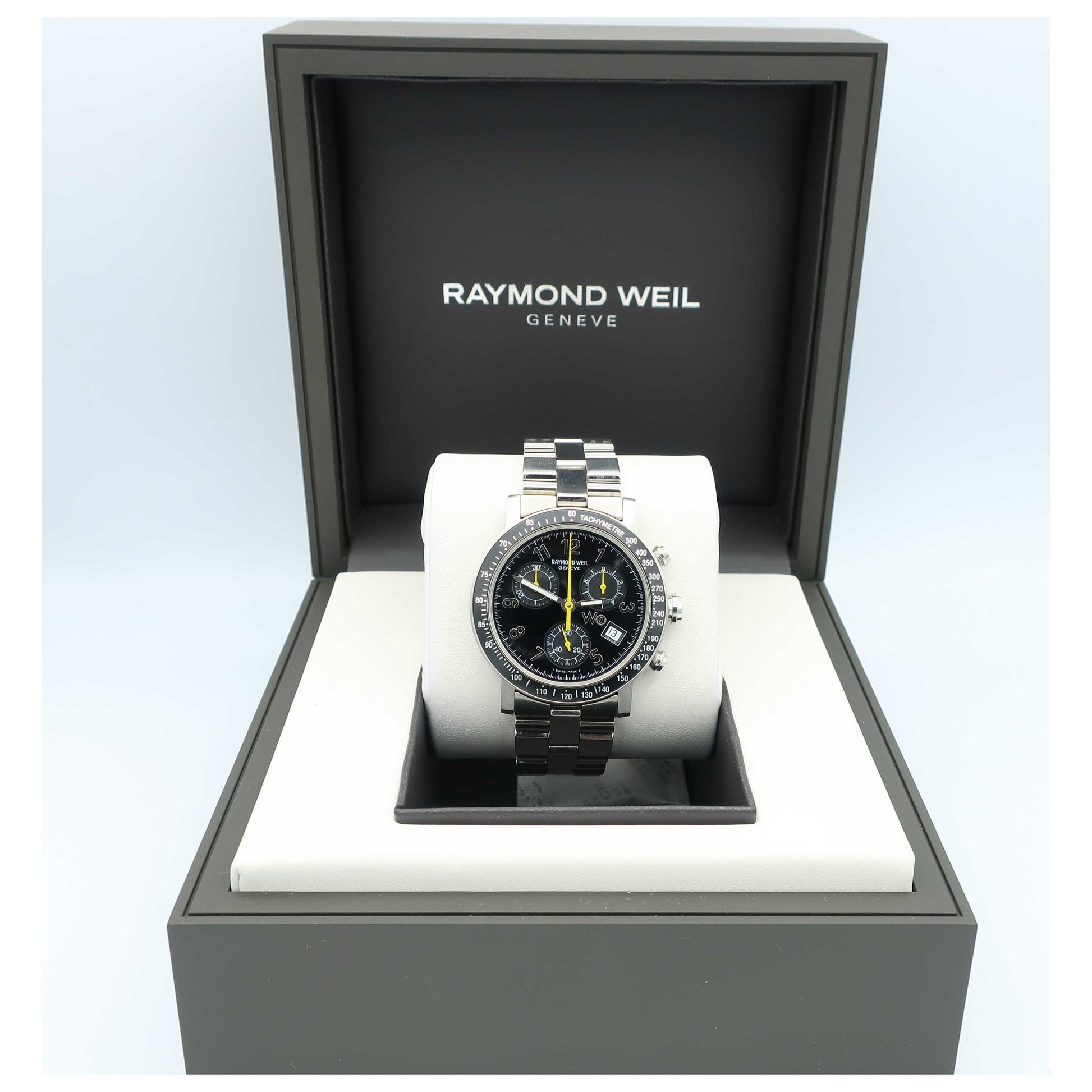 Raymond Weil W1 Men's Swiss Quartz (Battery-Powered) Watch 5000T-BK-SD - Image #6