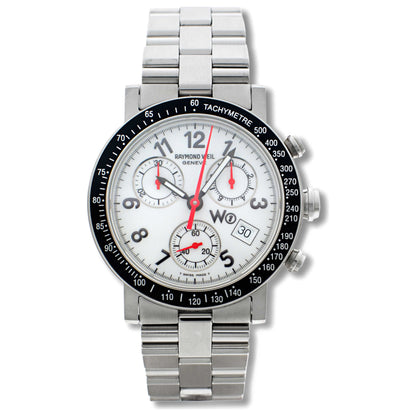 Front view of Raymond Weil W1 Men's Watch 5000T-WH