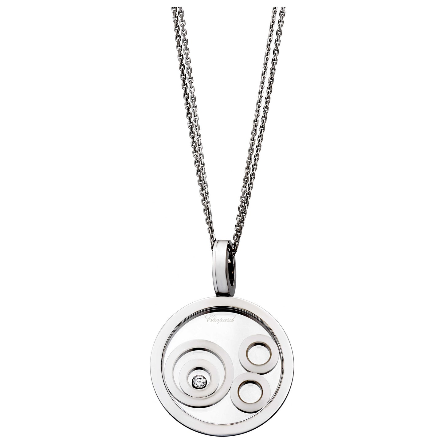 Front view of Chopard Jewelry Happy Spirit Women's Necklace 5007
