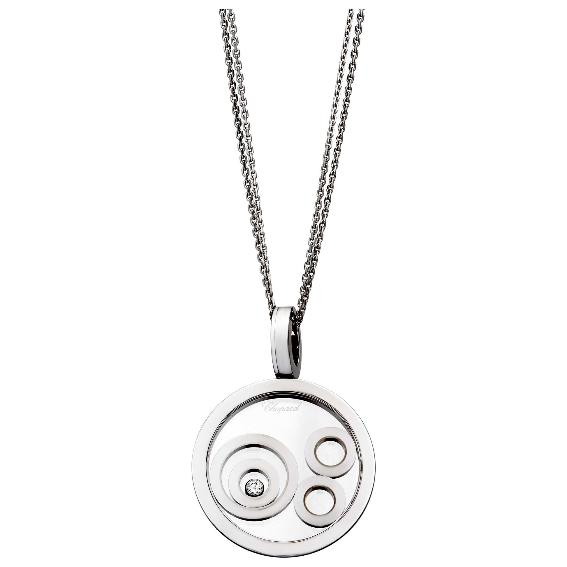 Front view of Chopard Jewelry Happy Spirit Women's Necklace 5007
