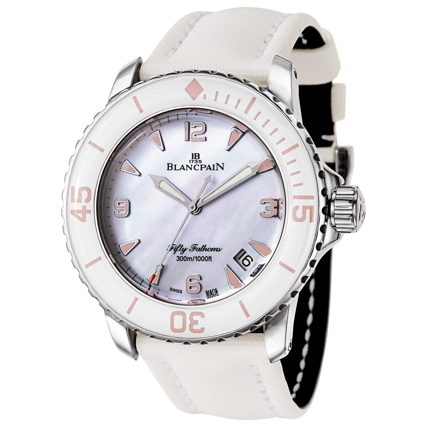 Front view of Blancpain Fifty Fathoms Women's Automatic Watch 5015-1144-52A