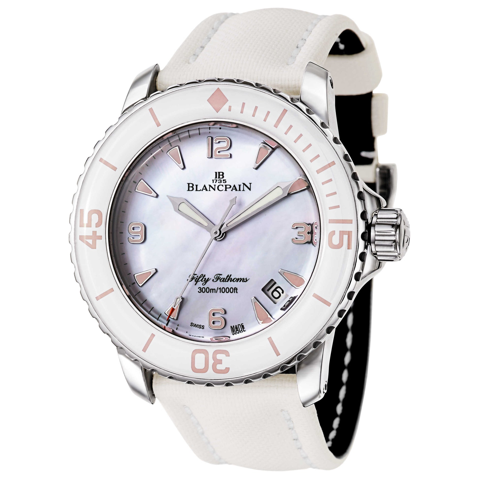 Front view of Blancpain Fifty Fathoms Women's Automatic Watch 5015-1144-52A