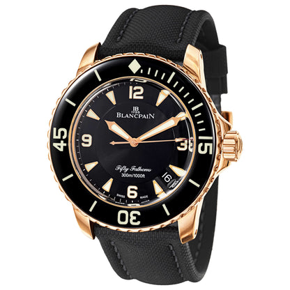 Front view of Blancpain Fifty Fathoms Men's Automatic Watch 5015-3630-52A