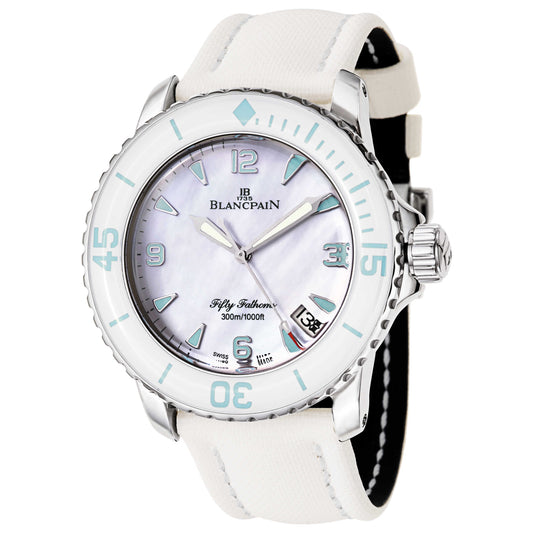 Front view of Blancpain Fifty Fathoms Women's Automatic Watch 5015A-1144-52A