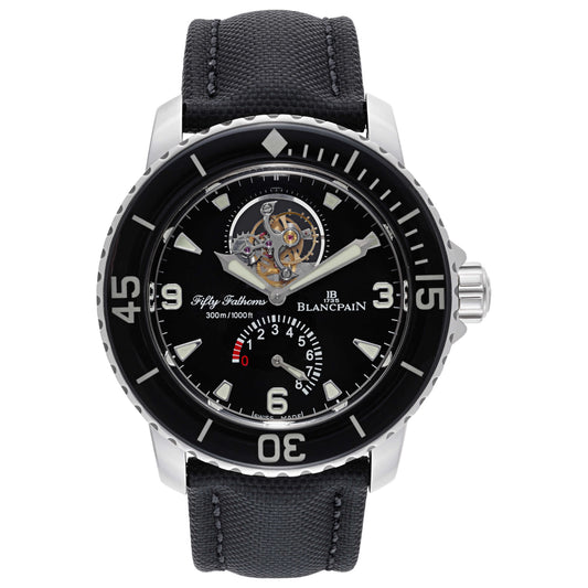 Front view of Blancpain Fifty Fathoms Men's Automatic Watch 5025-1530-52B